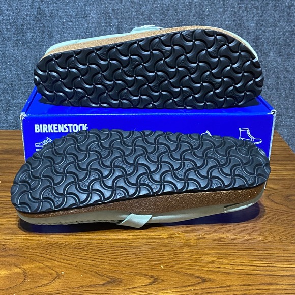 Birkenstock Buckley Matcha‎ Nubuck Leather Moccasin Clogs 1024033 EU42 M9 W11 main image 5